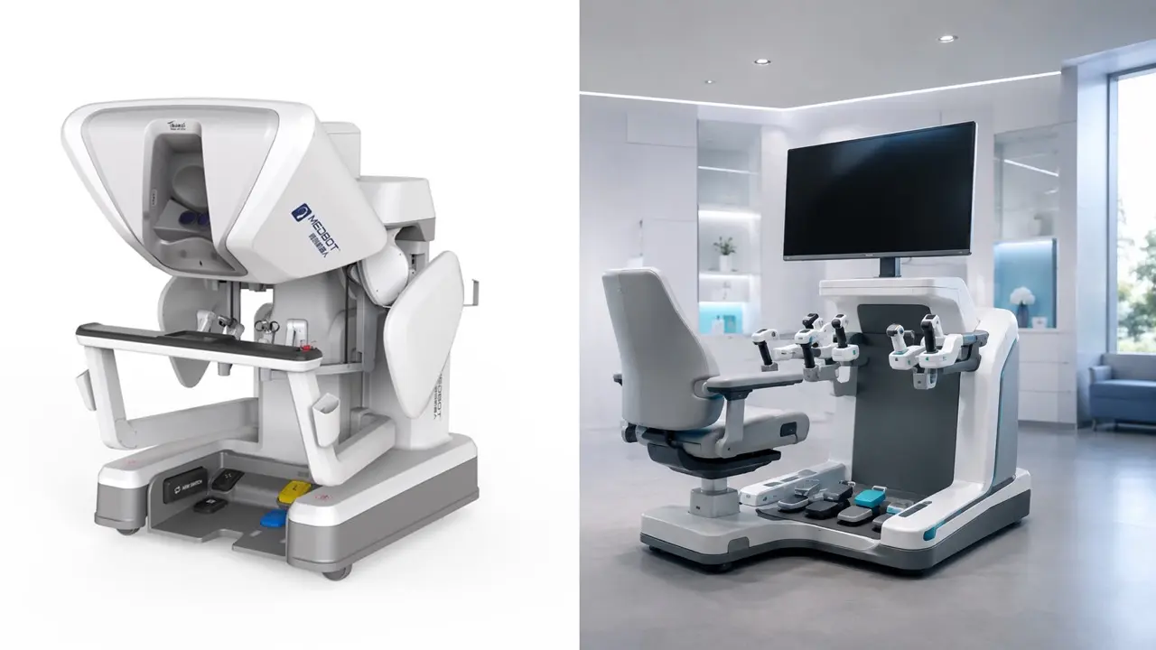 Jämförelse mellan stängd och öppen kirurgkonsol för robotkirurgi