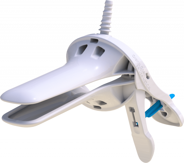 Orchid Spekulum Open Sided & SPX, Wide (blå)