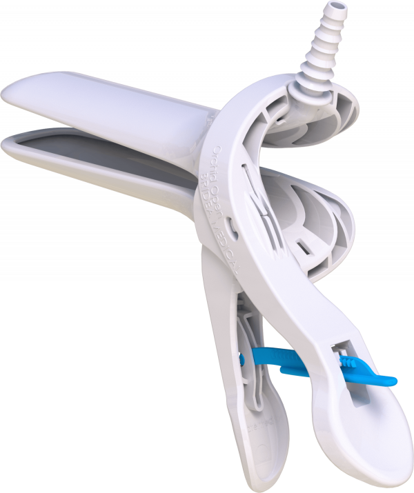 Orchid Spekulum Open Sided & SPX, Wide (blå)