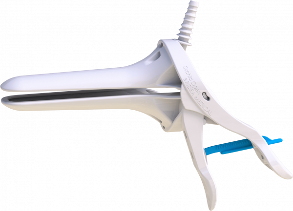 Orchid Spekulum Open Sided & SPX, Wide (blå)