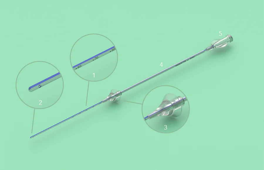 HSG kateter Mininjector 5fr