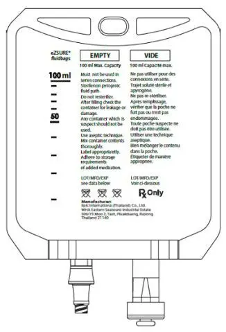 IV-påsar EzSure - PVC-fria