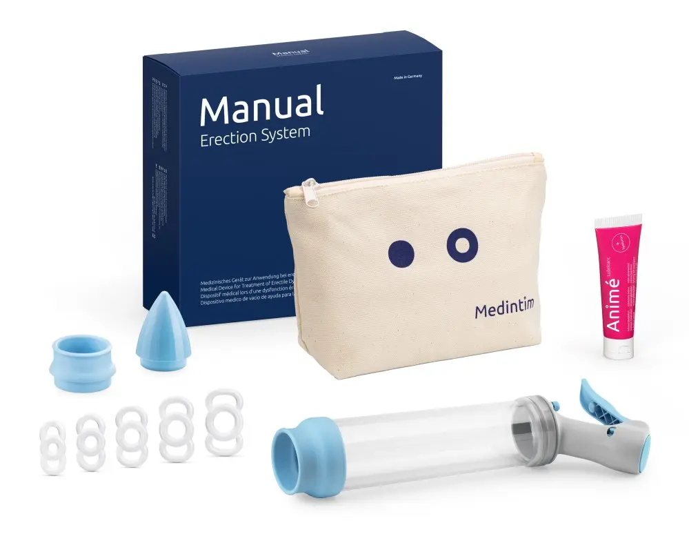 Manuell erektionspump, Manual