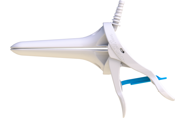 Orchid Spekulum Open Sided & SPX Rökkanal, Wide (blå)