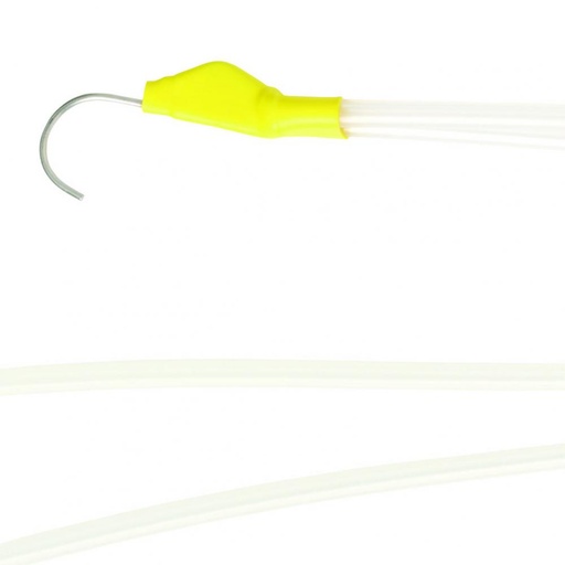 [3550-1G] Lone Star: 50-pack trubbiga hookar med dubbla ledtrådar (12mm)