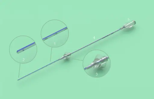 [770314] HSG kateter utan ballong Mininjector 5fr